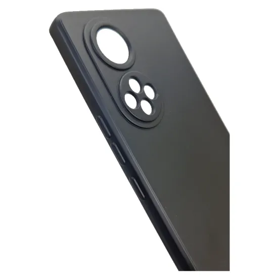 Husa SILKASE pentru Honor 50 Pro, soft silicon, negru (50 Pro, H0846) by www.silkase.ro