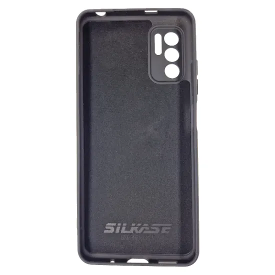 Husa SILKASE pentru Xiaomi Poco M3 Pro 5G, soft silicon, negru (Poco M3 Pro 5G, H0862) by www.silkase.ro