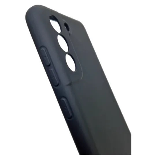 Husa SILKASE pentru Samsung S21 FE,soft silicon, negru (Telefoane Samsung, H0877) by www.silkase.ro