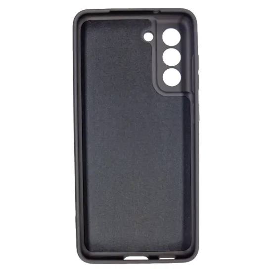 Husa SILKASE pentru Samsung S21 FE,soft silicon, negru (Telefoane Samsung, H0877) by www.silkase.ro