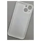 Husa 0.3mm pentru Apple iPhone 14 Plus, SILKASE, subtire, culoare alb/transparent, plastic mat (SILKASE, iPhone 14 Plus) by www.silkase.ro Husa 0.3mm pentru Apple iPhone 14 Plus, SILKASE, subtire, culoare alb/transparent, plastic mat (iPhone 14 Plus, H1596) by www.silkase.ro