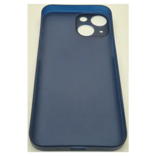 Husa 0.3mm pentru Apple iPhone 13 Mini, SILKASE, subtire, culoare albastru, plastic mat (iPhone 13 Mini, H0902) by www.silkase.ro