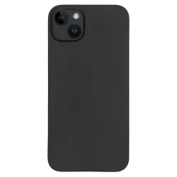 Husa 0.3mm pentru iPhone 13, SILKASE, subtire, culoare negru, plastic mat