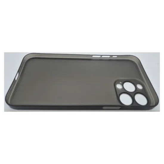 Husa 0.3mm pentru iPhone 13 Pro, SILKASE, subtire, culoare gri, plastic mat (SILKASE, iPhone 13 Pro) by www.silkase.ro Husa 0.3mm pentru iPhone 13 Pro, SILKASE, subtire, culoare gri, plastic mat (iPhone 13 Pro, H0915) by www.silkase.ro