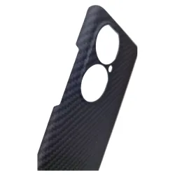 Husa fibra carbon SILKASE pentru Huawei P50 Pro, aramid kevlar, negru Husa fibra carbon SILKASE pentru Huawei P50 Pro, aramid kevlar, negru
