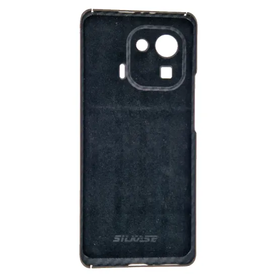 Husa fibra carbon SILKASE pentru Xiaomi Mi 11 Pro, aramid kevlar, negru (SILKASE, Husa Kevlar) by www.silkase.ro Husa fibra carbon SILKASE pentru Xiaomi Mi 11 Pro, aramid kevlar, negru (Mi 11 Pro, H0956) by www.silkase.ro