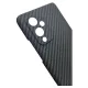 Husa fibra carbon SILKASE pentru OnePlus 9, aramid kevlar, negru (Telefoane OnePlus, H0962) by www.silkase.ro