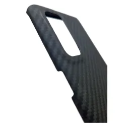 Husa fibra carbon SILKASE pentru Oppo Reno 5 Pro 5G, aramid kevlar, negru Husa fibra carbon SILKASE pentru Oppo Reno 5 Pro 5G, aramid kevlar, negru