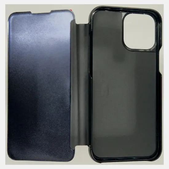 Husa Flip SILKASE pentru Apple iPhone 13 Pro Max, clear view, culoare negru (SILKASE, iPhone 13 Pro Max) by www.silkase.ro Husa Flip SILKASE pentru Apple iPhone 13 Pro Max, clear view, culoare negru (iPhone 13 Pro Max, H1022) by www.silkase.ro