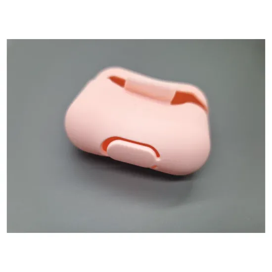 Husa Airpods 3, culoare roz, silicon (3, H1028) by www.silkase.ro