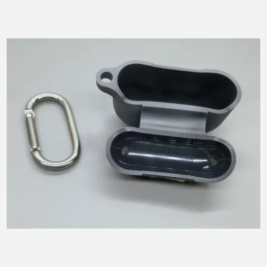 Husa Airpods 3, culoare negru, soft silicon (3, H1046) by www.silkase.ro