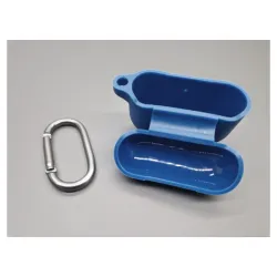 Husa SILKASE Airpods 3, culoare albastru navy, soft silicon