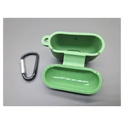Husa SILKASE Airpods 3, culoare verde, soft silicon