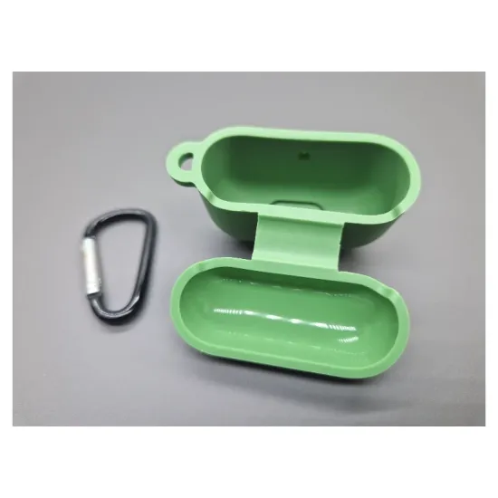 Husa Airpods 3, culoare verde, soft silicon (3, H1049) by www.silkase.ro