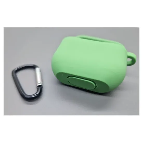 Husa Airpods 3, culoare verde, soft silicon (3, H1049) by www.silkase.ro