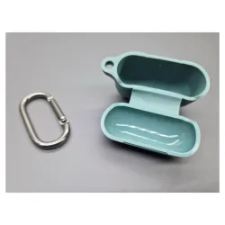 Husa SILKASE Airpods 3, culoare turcoaz, soft silicon