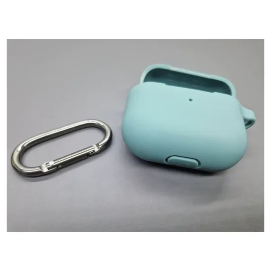 Husa Airpods 3, culoare turcoaz, soft silicon (3, H1052) by www.silkase.ro