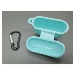 Husa SILKASE Airpods 3, culoare menta, soft silicon
