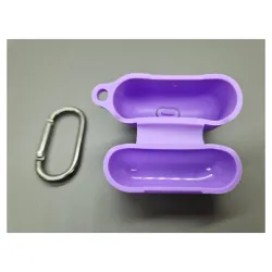 Husa SILKASE Airpods 3, culoare violet lavanda, soft silicon