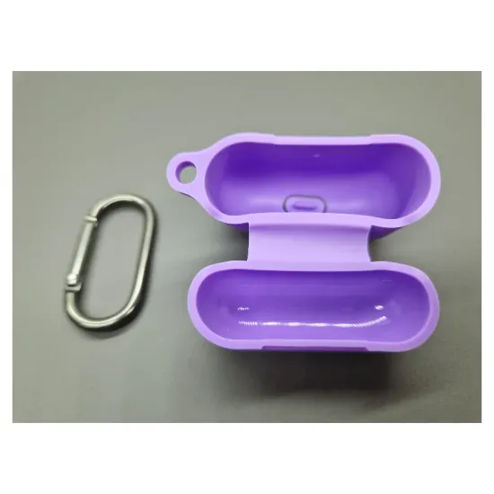 Husa Airpods 3, culoare violet lavanda, soft silicon (3, H1056) by www.silkase.ro