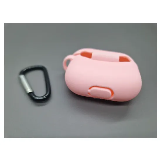 Husa Airpods 3, culoare roz pal, soft silicon (3, H1058) by www.silkase.ro