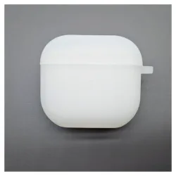 Husa SILKASE Airpods 3, culoare transparent, soft silicon