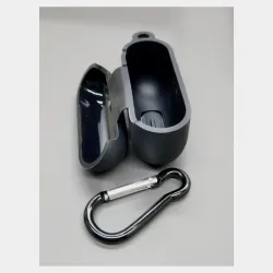 Husa SILKASE Airpods Pro, culoare negru, soft silicon