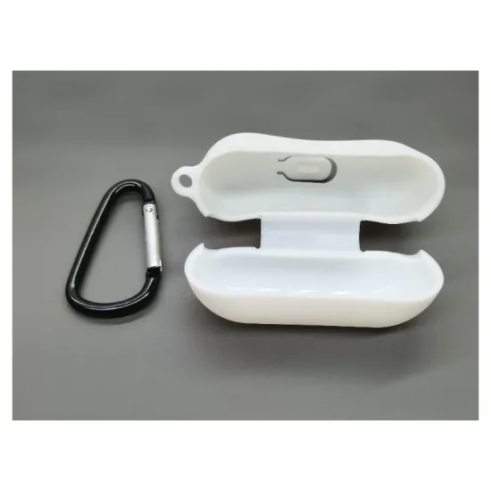 Husa Airpods Pro, culoare alb, soft silicon (Pro, H1062) by www.silkase.ro