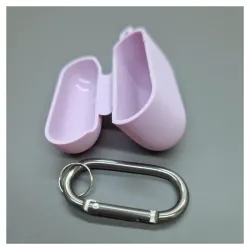 Husa SILKASE Airpods Pro, culoare violet lavanda, soft silicon