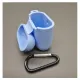 Husa Airpods, culoare albastru deschis, soft silicon (2, H1078) by www.silkase.ro