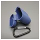 Husa Airpods, culoare albastru navy, soft silicon (2, H1083) by www.silkase.ro