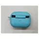 Husa Airpods, culoare turcoaz, soft silicon (2, H1084) by www.silkase.ro