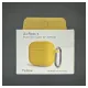 Husa Airpods 3, culoare galben, soft silicon (3, H1088) by www.silkase.ro