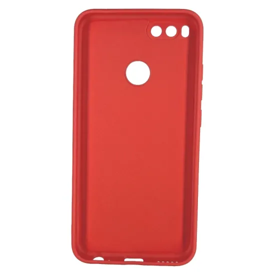 Husa SILKASE pentru Xiaomi Mi A1, protectie camera, soft silicon rosu (Mi A1, H1093) by www.silkase.ro