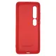 Husa SILKASE pentru Xiaomi Mi 10 Pro, soft silicon, culoare rosu (Mi 10 Pro 5G, H1117) by www.silkase.ro