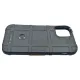 Husa SILKASE pentru Apple iPhone 12 Mini, Rugged shield, cauciuc negru (iPhone 12 Mini, H1125) by www.silkase.ro
