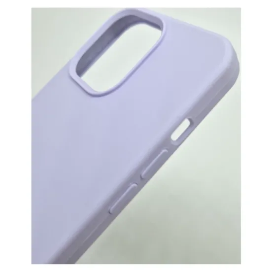 Husa SILKASE pentru Apple iPhone 13 Pro, soft silicon, culoare lavender (iPhone 13 Pro, H1140) by www.silkase.ro