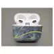 Husa SILKASE pentru Apple Airpods Gen.3, plastic, marmura turcoaz (, H1153) by www.silkase.ro