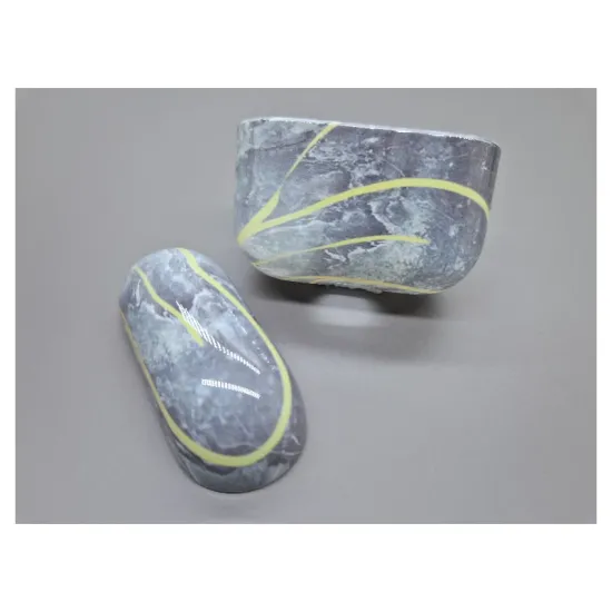 Husa SILKASE pentru Apple Airpods Gen.3, plastic, marmura turcoaz (, H1153) by www.silkase.ro