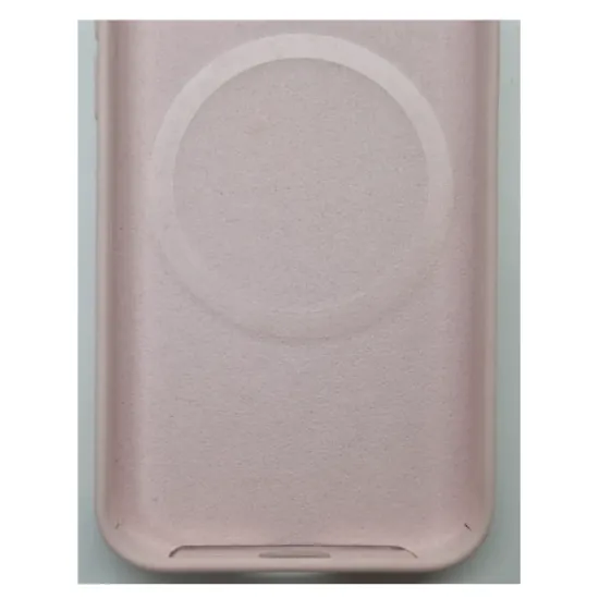 Husa SILKASE pentru Apple iPhone 13 Mini, magcase, soft silicon, culoare roz pal (iPhone 13 Mini, H1160) by www.silkase.ro