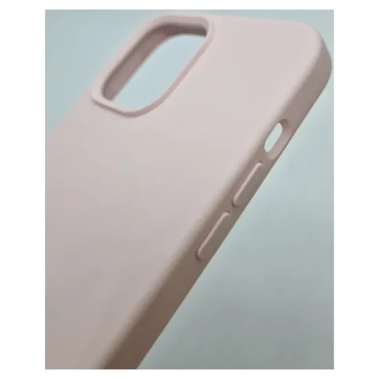 Husa SILKASE pentru Apple iPhone 13 Pro Max, magcase, soft silicon, culoare roz pal (iPhone 13 Pro Max, H1172) by www.silkase.ro
