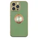 Husa SILKASE pentru Apple iPhone 13 Pro, Camera protection, silicon, culoare menta/gold (, H1183) by www.silkase.ro