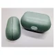 Husa piele SILKASE pentru Apple Airpods Gen.3, interior microfibra, decupaj indicator LED, verde army (SILKASE, ) by www.silkase.ro Husa piele SILKASE pentru Apple Airpods Gen.3, interior microfibra, decupaj indicator LED, verde army (, H1212) by www.silkase.ro