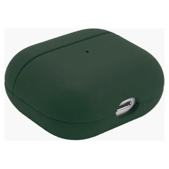 Husa piele SILKASE pentru Apple Airpods Gen.3, interior microfibra, decupaj indicator LED, verde army (SILKASE, ) by www.silkase.ro Husa piele SILKASE pentru Apple Airpods Gen.3, interior microfibra, decupaj indicator LED, verde army (, H1212) by www.silkase.ro