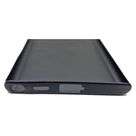Husa 0.3mm SILKASE pentru Samsung S22 Ultra, subtire, plastic mat, culoare negru (Telefoane Samsung, H1338) by www.silkase.ro