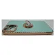 Husa SILKASE Ring pentru Apple iPhone 13 Pro Max, silicon menta/gold (iPhone 13 Pro Max, H1351) by www.silkase.ro