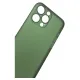 Husa 0.3mm SILKASE pentru Apple iPhone 13 Pro Max, subtire, plastic mat, culoare verde (iPhone 13 Pro Max, H1417) by www.silkase.ro
