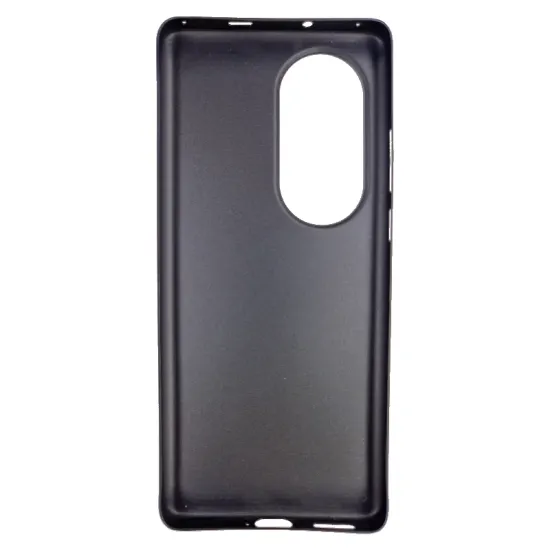 Husa 0.3mm SILKASE pentru Huawei P50 Pro, subtire, plastic mat, culoare negru (P50 Pro, H1418) by www.silkase.ro