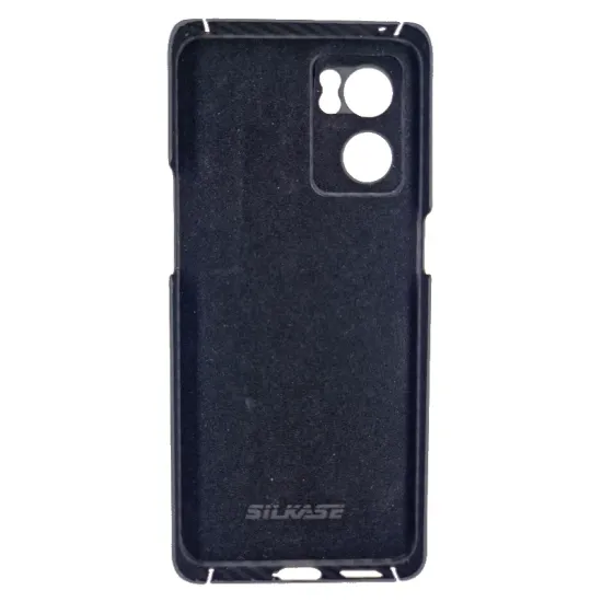 Husa fibra de carbon SILKASE pentru Oppo Reno 7 5G, aramid kevlar, negru mat (SILKASE, Husa Kevlar) by www.silkase.ro Husa fibra de carbon SILKASE pentru Oppo Reno 7 5G, aramid kevlar, negru mat (Reno7 4G, H1449) by www.silkase.ro