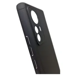 Husa GKK pentru Xiaomi 12 Pro, Plastic 360, culoare negru Husa GKK pentru Xiaomi 12 Pro, Plastic 360, culoare negru